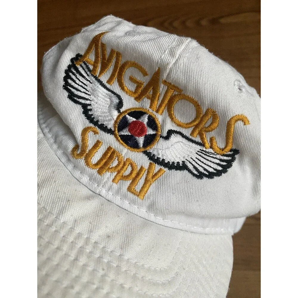 Vintage Walt Disney Hat Pleasure Island Snapback 80s Avigators Supply Made USA